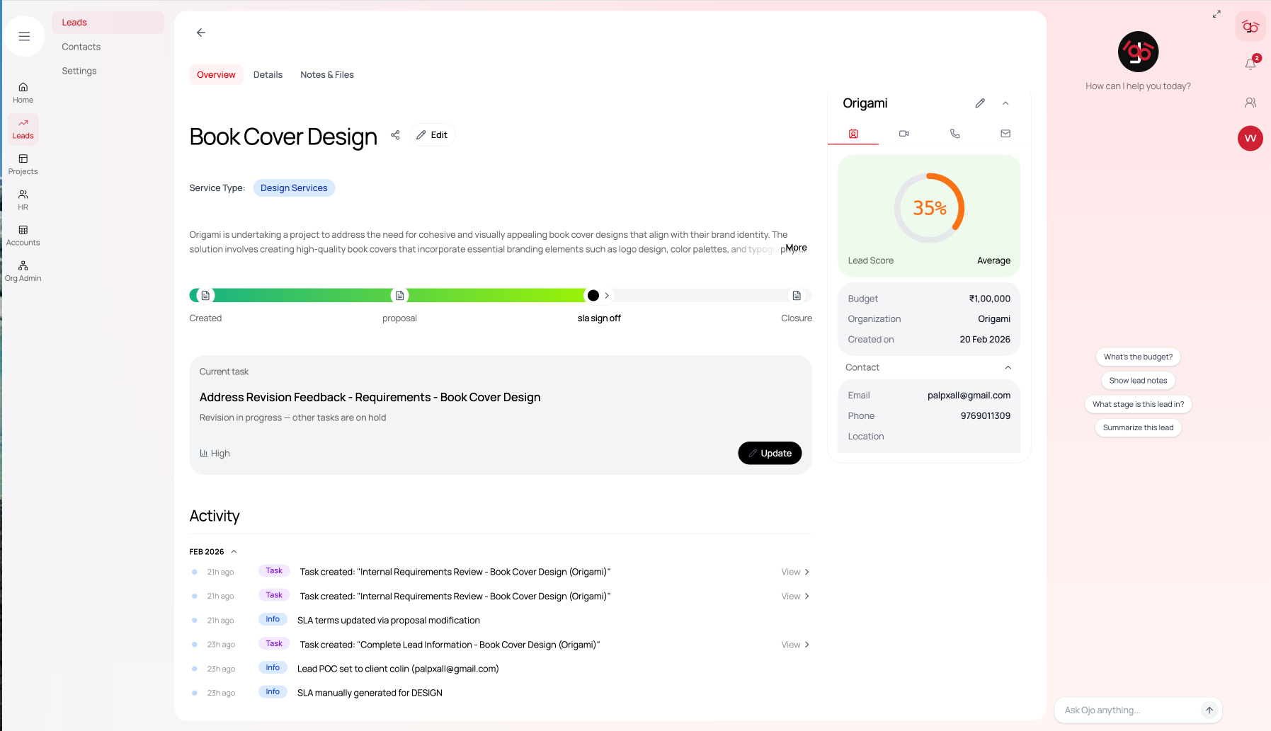 Sales & CRM